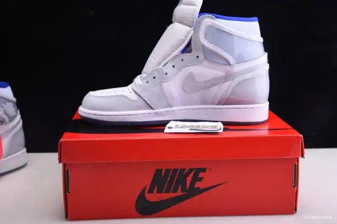 Air CK6637-104 1 High White Jordan Retro Zoom Blue Racer 0630